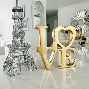 Eiffel Tower Metal Wall Decor